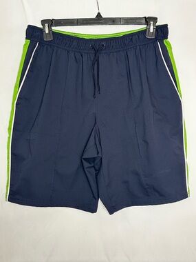 Like New Women’s Long Length Navy Athletic Shorts
